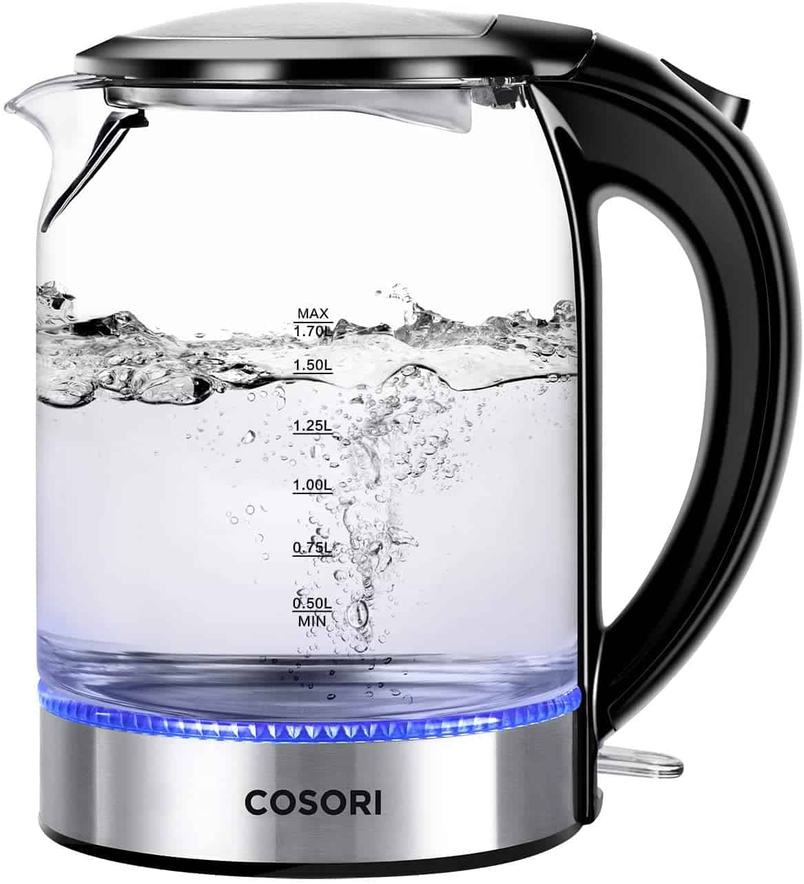 COSORI Electric Kettle Cordless Glass Boiler
