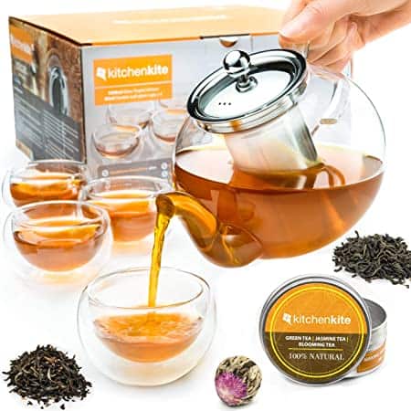 Kitchen Kite Glass Teapot