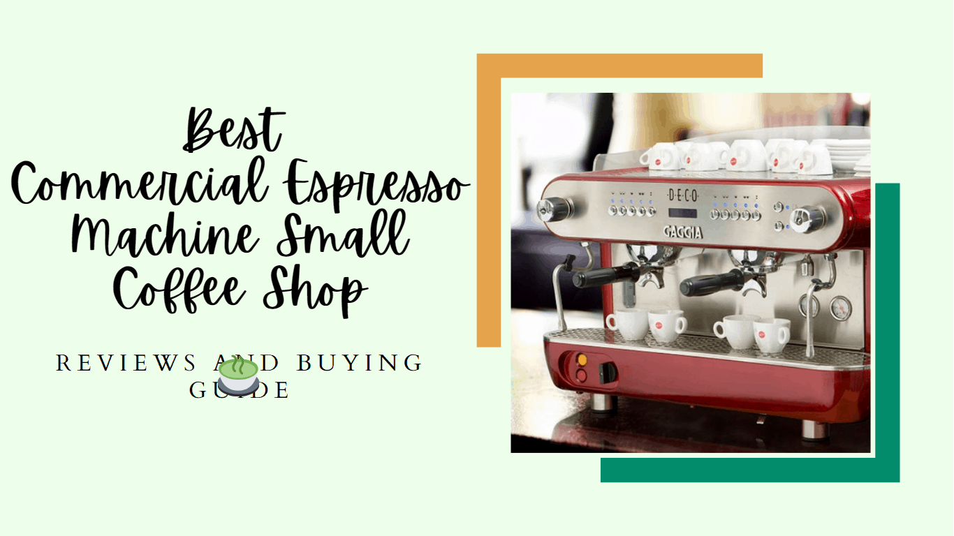Commercial Espresso Machine Small Coffee Shop